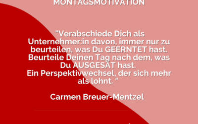 Hör auf, Deinen Erfolg nur nach Deiner Ernte zu beurteilen!