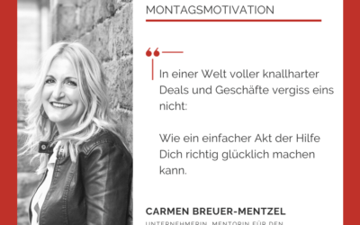 Kleine Gesten, die Dich als Unternehmer glücklich machen!