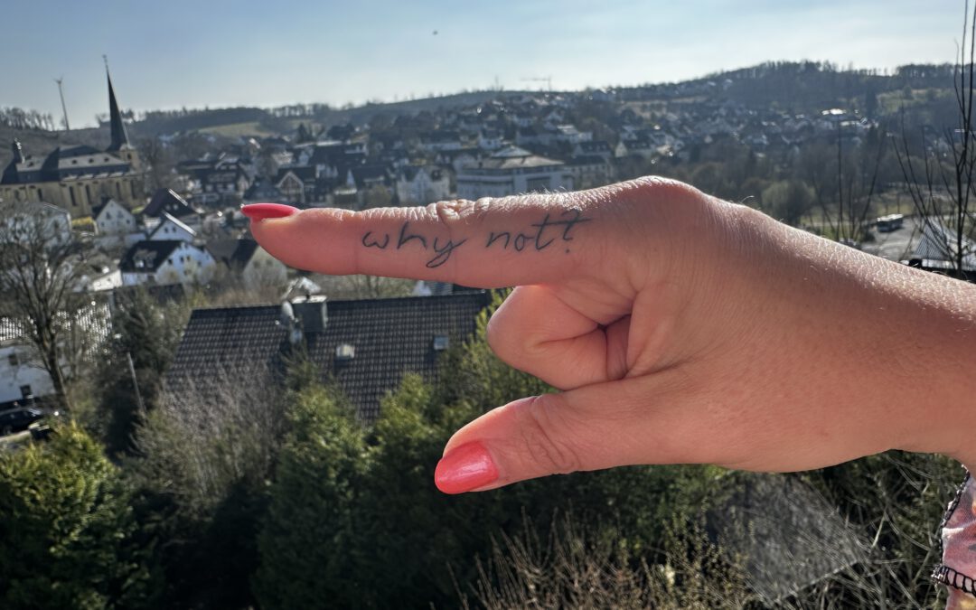 Ändere dich und die Umstände ändern sich von alleine.